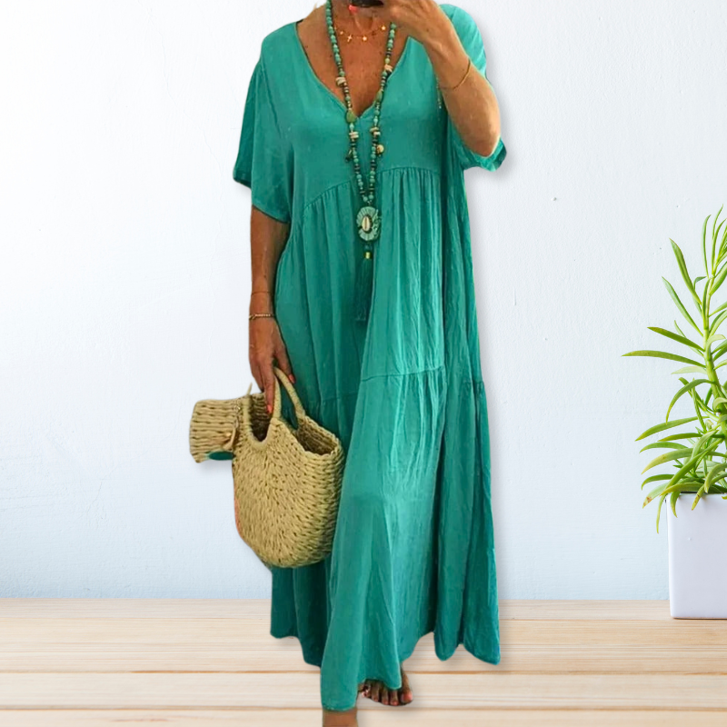 Maelis | Robe en Coton Lin