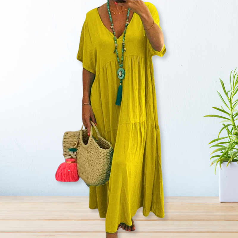Maelis | Robe en Coton Lin