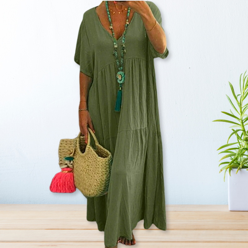 Maelis | Robe en Coton Lin