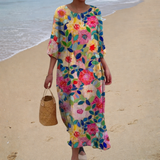 Carri | Robe longue fluide chic et confortable