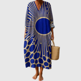 ZOE | ROBE GÉOMÉTRIQUE ÉLÉGANTE