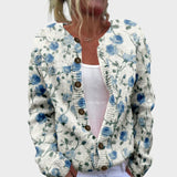 Anna - Autumn Floral Cardigan