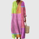 SIENNA | ROBE GÉOMÉTRIQUE ÉLÉGANTE