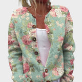 Valentina - Autumn Floral Cardigan