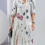 ELEANOR | ROBE FLORALE À NIVEAUX