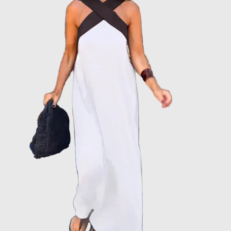 Elena | Robe Maxi Fluide et Élégante