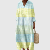 KAITLYN | ROBE GÉOMÉTRIQUE ÉLÉGANTE