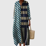ALINTA | ROBE GÉOMÉTRIQUE ÉLÉGANTE
