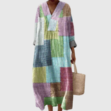 INDIANA | ROBE GÉOMÉTRIQUE ÉLÉGANTE