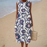 Sana | Robe d’Été Confortable Sans Manches