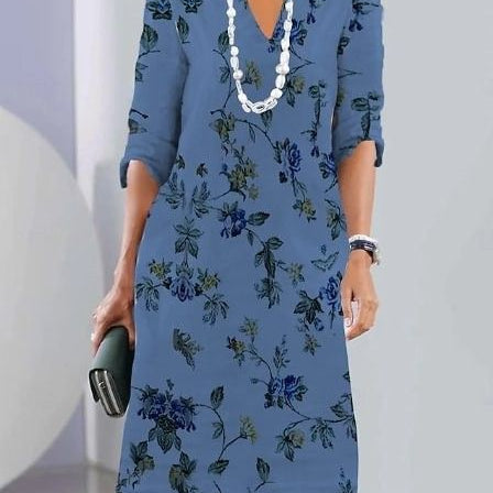 ELEANOR | ROBE FLORALE À NIVEAUX