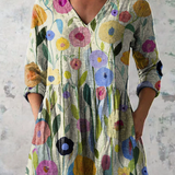Marine | Blouse longues élégantes