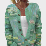 Aurora - Autumn Water Lily Cardigan