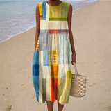 Ombré | Robe d’Été Confortable Sans Manches