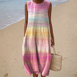 Alix | Robe d’Été Confortable Sans Manches