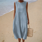 Paon | Robe d’Été Confortable Sans Manches
