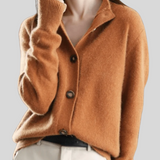 Claire | Cardigan en Cachemire Style Rétro