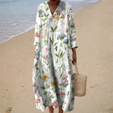 Laura | Robe d’Été Imprimée Flatteuse