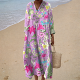 Lily | Robe d’Été Imprimée Flatteuse