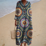 Ava | Robe d’Été Imprimée Flatteuse