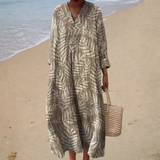 Gaia | Robe d’Été Imprimée Flatteuse