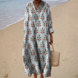 Erin | Robe d’Été Imprimée Flatteuse