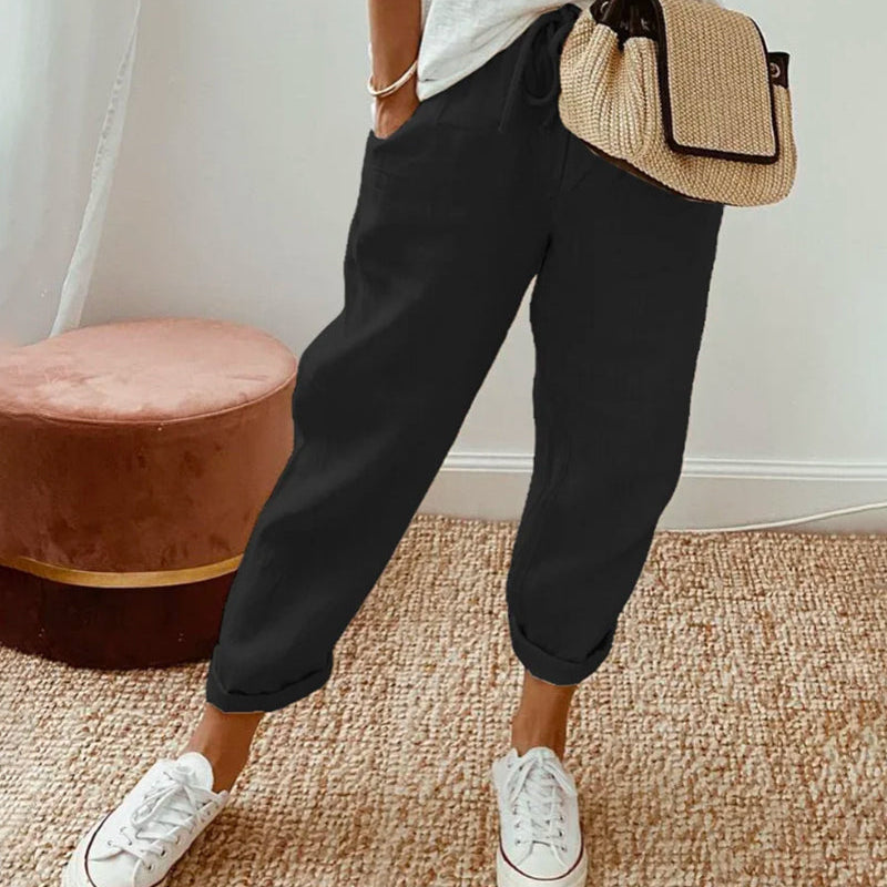 Pantalon Fluide Confort Élégant