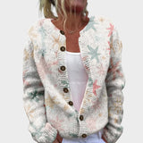 Paola - Cardigan Automnal Étoiles Marines