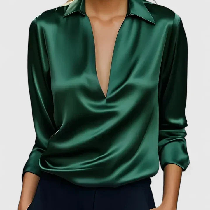 Calvina | Blouse Sophistiquée