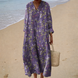 Menta | Robe d’Été Imprimée Flatteuse