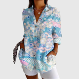 Blouse Florale Élégante