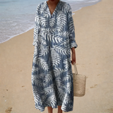 Ondine | Robe d’Été Imprimée Flatteuse