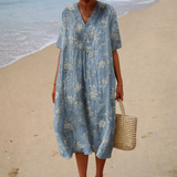 Belén | Robe d’Été Imprimée Flatteuse