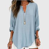 Lenara™ | Chemise de Plage Élégante et Flottante
