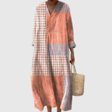 JORDYN | ROBE GÉOMÉTRIQUE ÉLÉGANTE