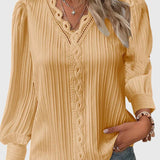 Andrea™ | Blouse Pullover Élégante