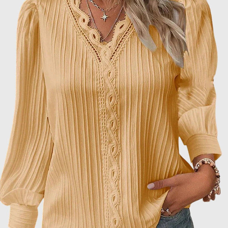 Andrea™ | Blouse Pullover Élégante