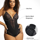 Noé™ | Body élégant avec décolleté en V profond