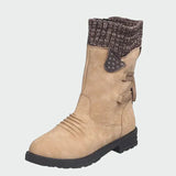 Anežka - Bottes en daim stylées