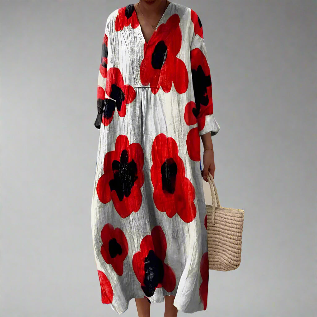 TAHLIA | ROBE GÉOMÉTRIQUE ÉLÉGANTE