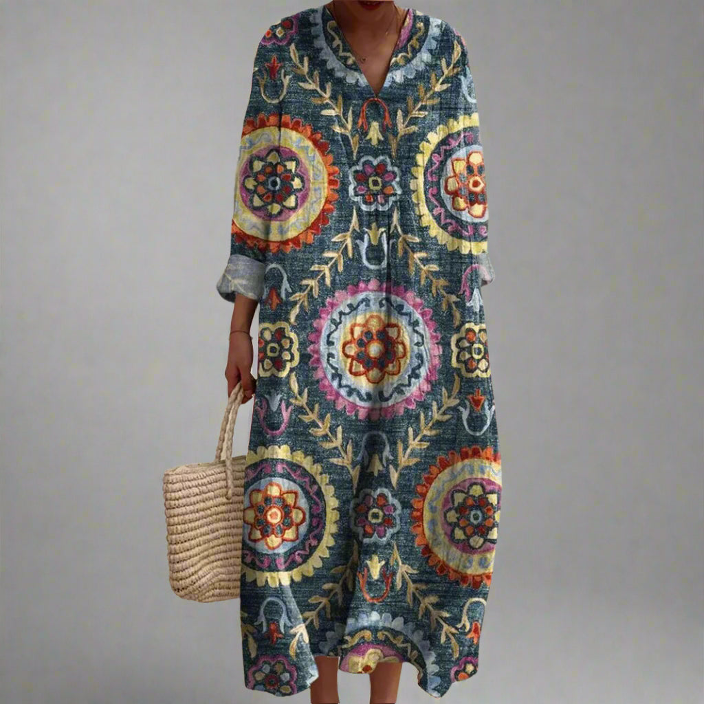 MATILDA | ROBE GÉOMÉTRIQUE ÉLÉGANTE