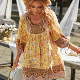 Briseis - Robe Tunique Bohémienne