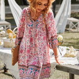 Briseis - Robe Tunique Bohémienne