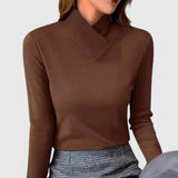Clair | Pull Élégant Col Montant