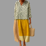 MAYA | ROBE GÉOMÉTRIQUE ÉLÉGANTE