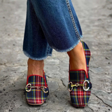 Mélani™ | Mocassin à carreaux