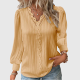 Andrea™ | Blouse Pullover Élégante