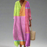 SIENNA | ROBE GÉOMÉTRIQUE ÉLÉGANTE