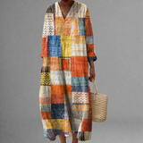 MIKAYLA | ROBE GÉOMÉTRIQUE ÉLÉGANTE