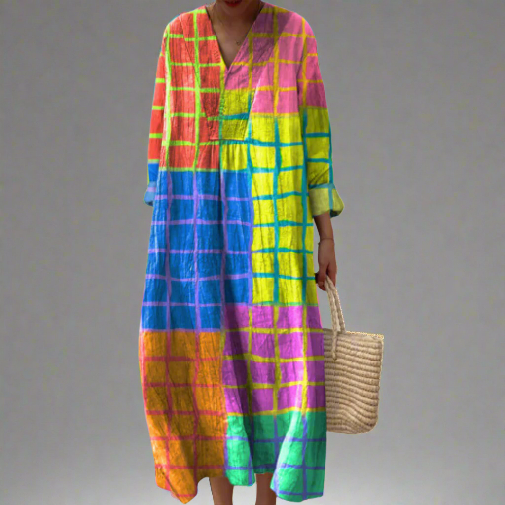 IMOGEN | ROBE GÉOMÉTRIQUE ÉLÉGANTE